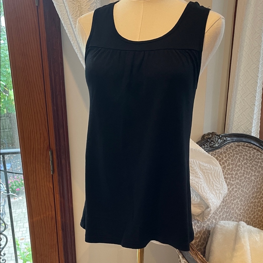 Michael Stars Classic Black Sleeveless Women's Top OS